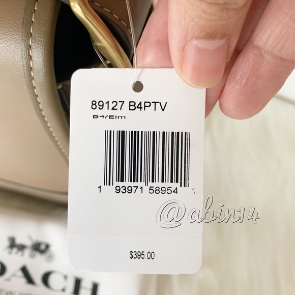 NWT Coach Rambler Glovetanned Leather Crossbody Bag - Picture 6 of 7